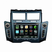 Автомобильный GPS навигации для Toyota Yaris, 6.2-дюймовый WVGA Digital TFT LCD фото