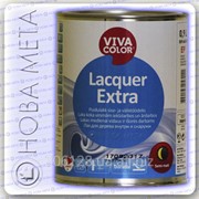Лак полуматовый для внутренних и наружных деревянных поверхностей Lacquer Extra Vivacolor 0,9 л фото