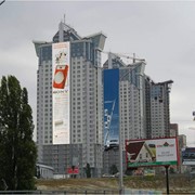 Реклама на брандмауэрах в Киеве и области фото