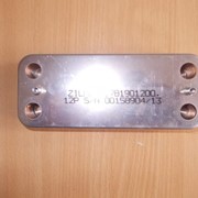 Теплообменник вторичный ГВС Zilmet 17B1901200 на 12 пластин . фото