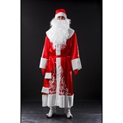 Костюм карнавальный Дед Мороз кпреп сатин размер 50 -52 фото