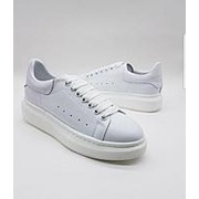 Кроссовки Alexander McQueen White фото