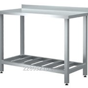 Стол пристенный с полкой-решеткой серии 700 Chef СРП 6/7Р фото