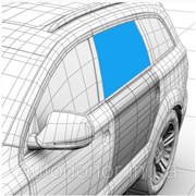 Стекло дверное заднее левое XYG Dacia Logan седан фаза 1/2, Logan 2 фото