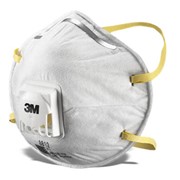 Средства защиты органов дыхания фирмы 3М - Респиратор противопылевой с клапаном 3М 8812 фото