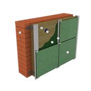 Утеплитель фасадный ИЗОВАТ 65 кг/м3, 50 мм, утепление наружных стен под вентилируемые фасады