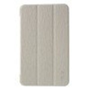Чехол Eggo Silk Texture Leather Case для Asus Memo Pad 7 ME176 with Tri-fold Stand Белый/White фотография