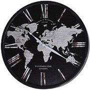 Часы настенные "Global" черные d57см (TT-00006581)