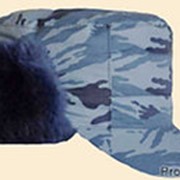 Кепка Ана синий камыш (утепленная) искусственный мех