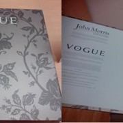 Коллекция покрытий Vogue от John Morris, Newmor (про-во Англия) фотография
