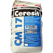 Клей плиточный высокоэластичный Ceresit CM 17 Super Flex, 25 кг (Церезит СМ 17 Супер Флекс) фото