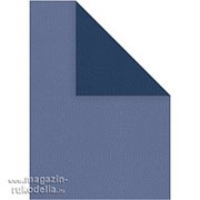 Бумага, А4, 100гр/м2, светло-голубой/темно-синий фото