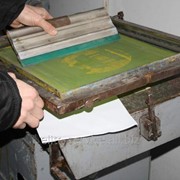 Станок трафаретной печати, с вакуумным столом ручной
