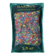 Грунт BARBUS цветная каменная крошка МИКС 5-10мм, 3,5кг фото