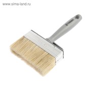 Кисть-макловица TUNDRA, натуральная щетина, пластиковая ручка, 30 х 120 мм фото