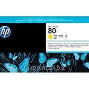 Картридж HP C4823A No. 80 Printhead And Cleaner Yellow фото