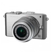 Фотоаппарат Olympus E-PL3 Double Zoom Kit silver/silver (V20503CSE000) фото