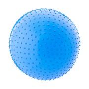 Мяч гимнастический массажный GB-301 75 см, антивзрыв, синий, Starfit фотография