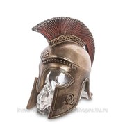 Флакон Спартанский шлем на стеклянном черепе WS-1027