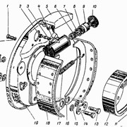 Тормоз передний левый н.о. под диск 19,5 модель 16-3501011-50