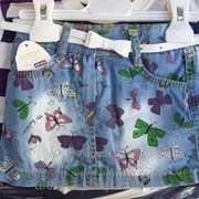 Детская джинсовая юбка на 1-3 года, код товара 254158314 фото