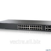 Коммутатор Cisco SB SG200-26P 26-port Gigabit PoE Smart Switch (SLM2024PT-EU) фотография
