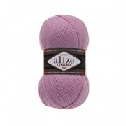 Пряжа ALIZE “Lanagold fine“ 100 гр. 390м ,49%шерсть, 51% акрил, Розовый (98) фотография