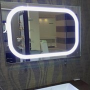Зеркало с подсветкой в ванную комнату фото