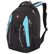 Рюкзак WENGER универсальный, черно-синий, светоотражающие элементы, 28 л, 33х19х45 см, 11862315-2 фото