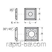 Сменные ножи с 4х сторонней заточкой 14×14×2 CMT 790.140.00 фотография