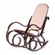 Кресло-качалка МиК VT C 20 n000671, цвет Темный орех, ширина 47 см., обивка Ткань, MK 2303 фото