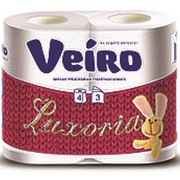 Veiro Luxoria бумага 3-слойная 4 рулона белая (Веиро)