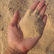 Песок овражный для кладочных работ и цементной стяжки фото