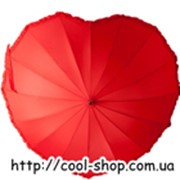 Зонтик в форме Сердца фотография