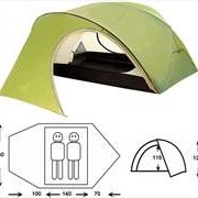 Палатка 2-х местная Outdoor Project Proxima 2 FG 362.