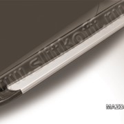 Пороги алюминиевые Optima Silver для Mazda CX5 (2014) AL-MZCX514002 фотография