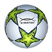 Мяч футбольный X-Match, ламинированный, PU+EVA, машинная обработка 56421 фото