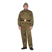Военная форма взрослый Солдат Люкс, размер 46-48, рост 170-180 см фото