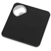 Подставка для кружки с открывалкой Liso, черный фотография