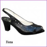 Босоножки на каблуке Fiona черный