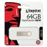 Флеш-память Kingston DataTraveler SE9 (Silver) 64GB фото