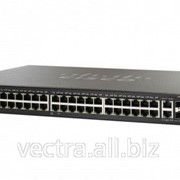 Коммутатор Cisco SB SF500-48 48-port 10/100 Stackable Managed Switch with Gigabit Uplinks (SF500-48-K9-G5) фото
