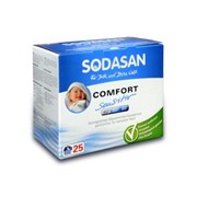 Sodasan Органический стиральный порошок-концентрат Sodasan Comfort Sensitive для деликатных вещей, 1,2 кг для чувствительной кожи и для детских вещей (белых и цветных), со смягчителем воды и кондиционером (40°-60°-95°) фотография