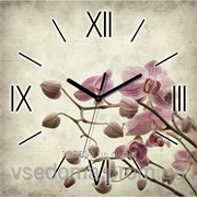 Часы квадратные Сакура фотография