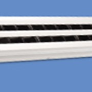 Диффузор линейный SLT-U, для горизонтальной подачи воздушного потока, обеспечивает равномерное распределение воздуха в помещении, промышленное климатическое оборудование, воздухораспределитель фото