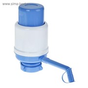Помпа для воды LESOTO Ideal, механическая, под бутыль от 11 до 19 л, голубая фотография