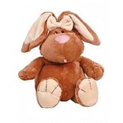 Gulliver мягкая игрушка Gulliver мягкая игрушка Кролик коричневый сидячий, 40см 7-42045 фото