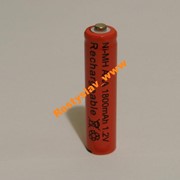 Аккумулятор батарейка ААA 1800mah 1.2v 1шт.