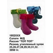 Сапоги резиновые для мальчиков, девочек 30 Фиолетовый фото