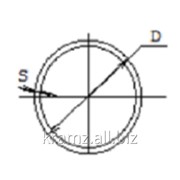 Труба прессованная круглая шифр профиля: 01/0014 D, мм 30 S, мм 2 фото